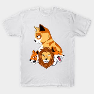 cartoon animals T-Shirt